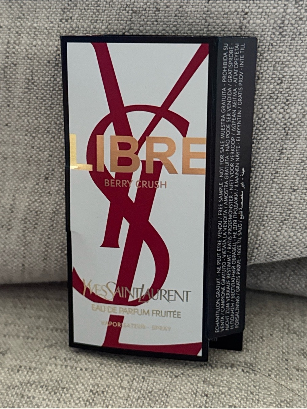Libre Berry Crush Sample Spray 1.2ml-NEW travel size